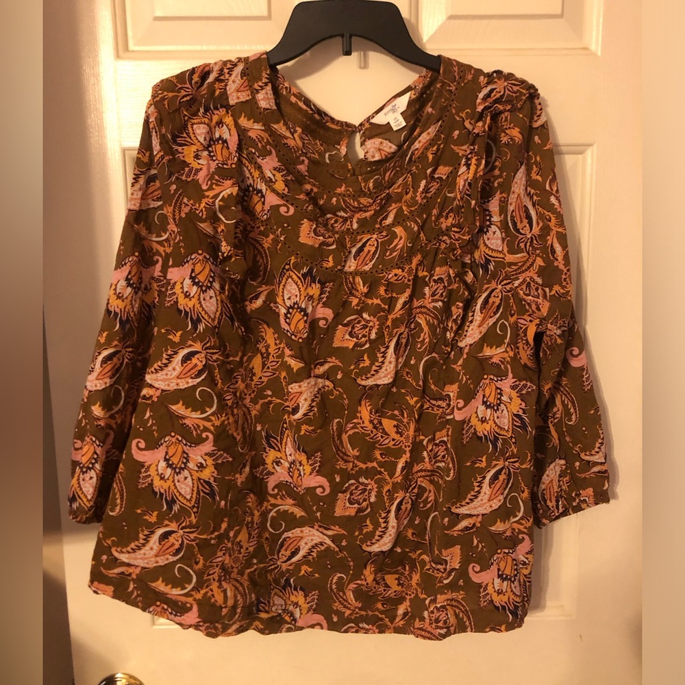 Women’s Terra & Sky blouse Size 0X 14W